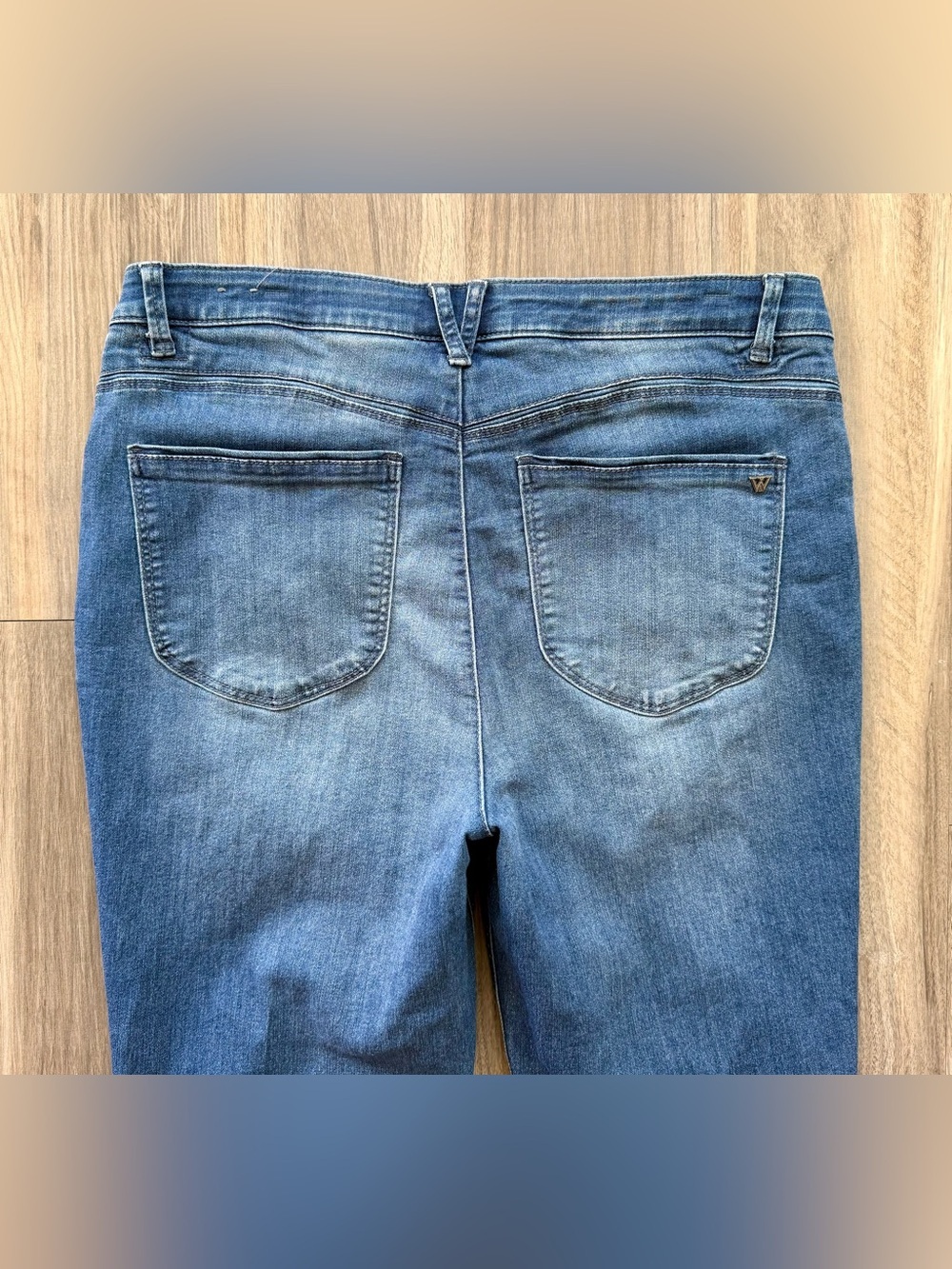 Wit & Wisdom Frayed Hem Jeans Size 12 - Picture 7 of 8